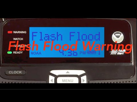 EAS Reenactment Mock: Flash Flood Warning with RadioShack 12-521 and ...