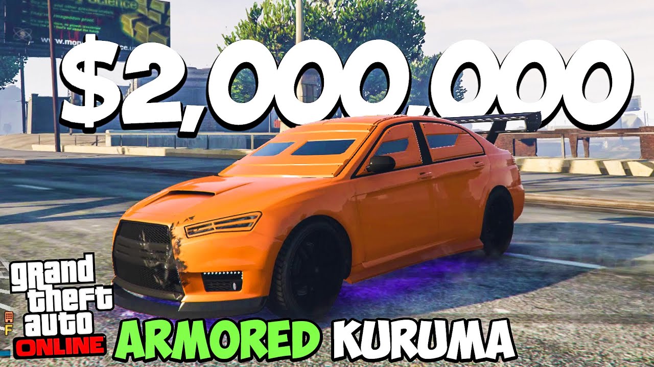 GTA Online Spending 2 Million On The Armored Kuruma Ultimate Custom 