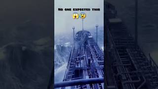 Ship vs Monster Waves 😱🌊 #shorts #ocean #ship #viral#waves #sea #ocean  #dangerous #tranding