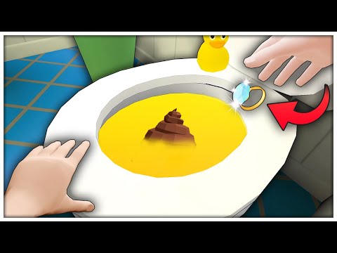 Naughty Baby Flushes Mom's $100,000,000 Ring Down The Toilet - Baby Hands Vr