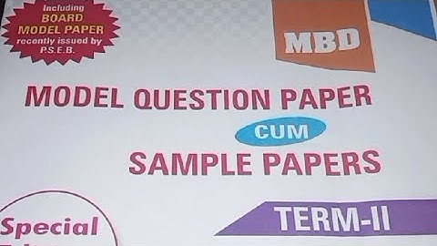 #pseb#class-10 science model test paper solved (term-2)2022