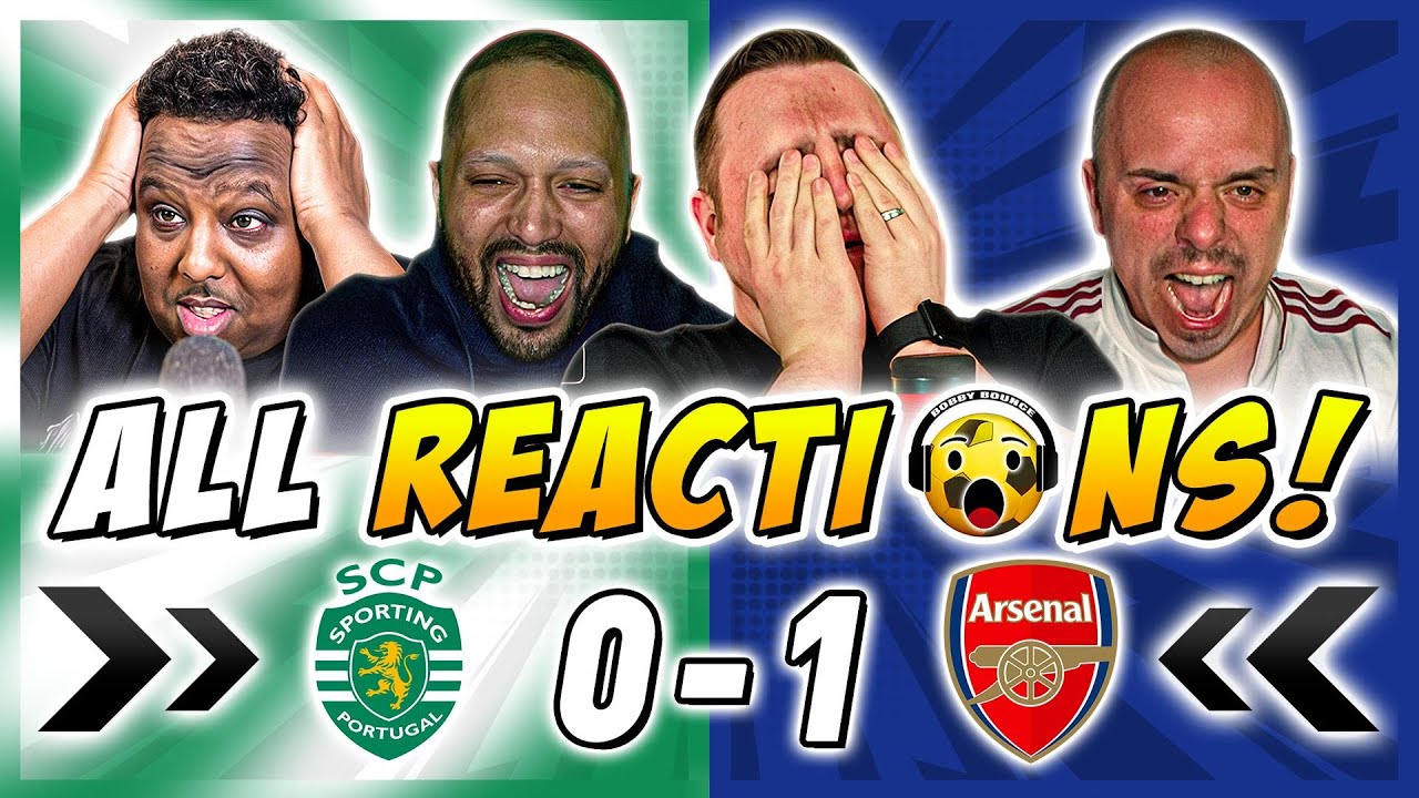 Arsenal and Rivals & Haters Fan Reactions to Sporting 0-1 Arsenal | Champions League Fan Reactions