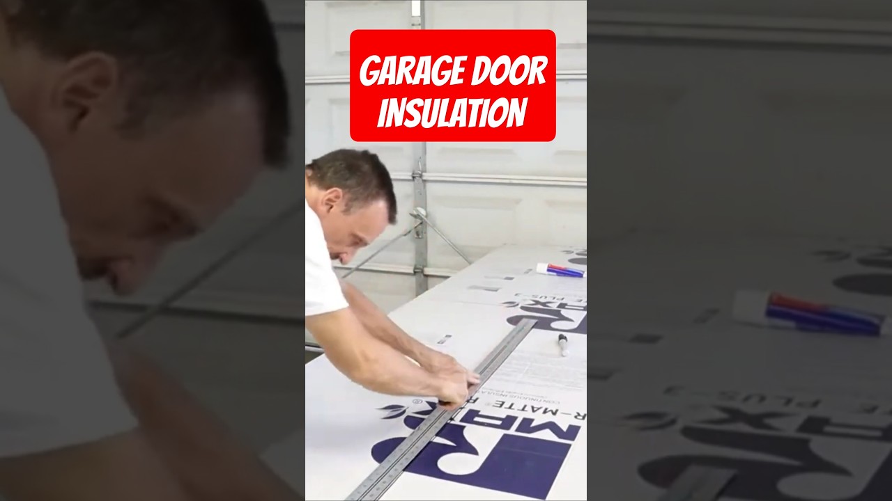 Insulate Your Garage Door in Minutes! 💥
