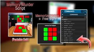 Memory Murder Script🔪 | Memorize Helper + FreeVip | FE | Pastebin Link