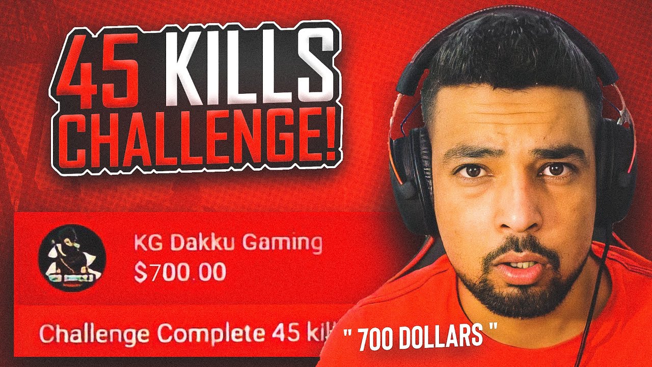 $700 DOLLARS CHALLENGE FM RADIO GAMING - PUBG MOBILE