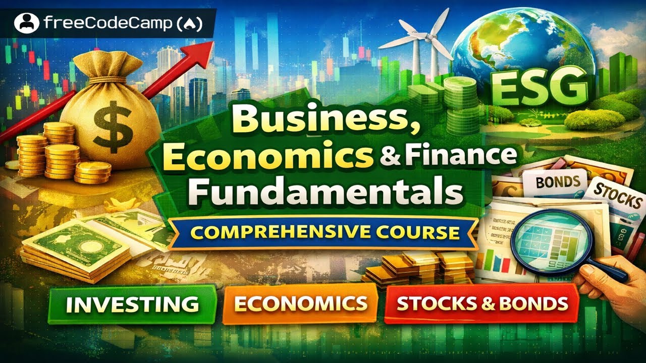 Business, Economics & Finance Fundamentals | Complete Beginner to Advanced Course