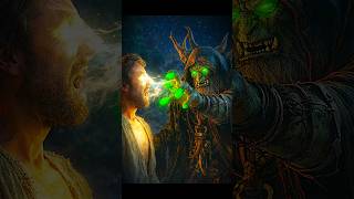 Gul'dan's evil power.🤯 #shorts #warcraft #movie #fantasy