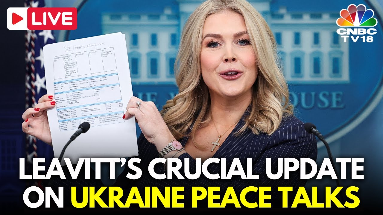 Karoline Leavitt LIVE: Trump New Tariff Threats, Funding Bill Fight and US-Ukraine Talks | USA |N18G