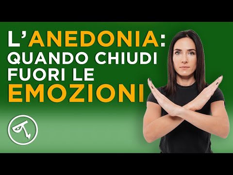 Video: Si può curare l'anedonia?