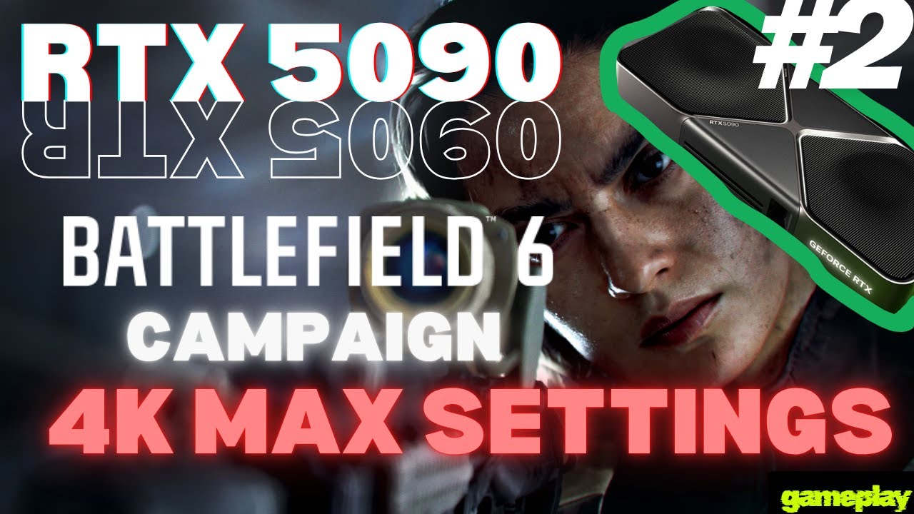 Battlefield 6 Campaign Gameplay: RTX 5090 4K Native ULTIMATE Settings [PART 2|Ending]