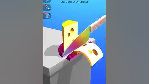 ASMR Cutting game! Relaxing sounds! Satisfying ASMR Video 157