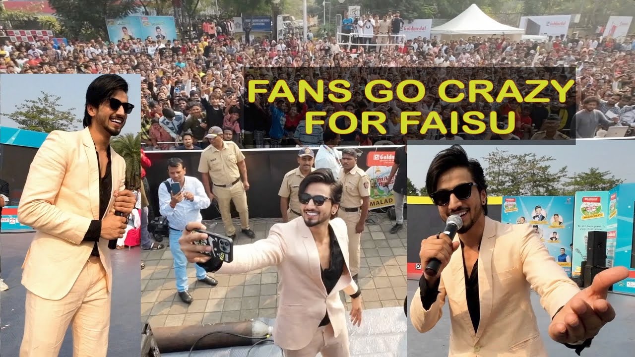 Fans Go Crazy for Mr Faisu at Malad Masti Event @MrFaisu @clipadda1 @faisusquadofficial8306