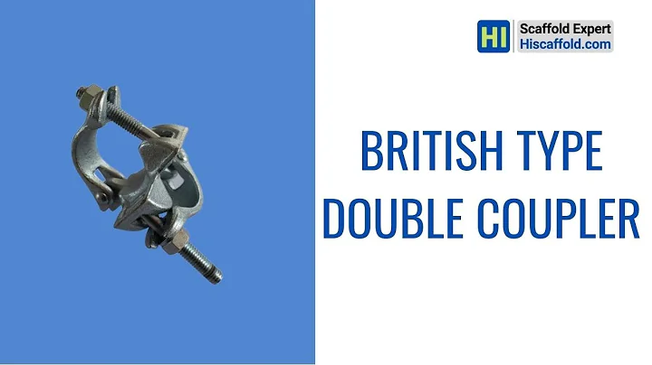 scaffold fittings scaffolding couplers british type double coupler