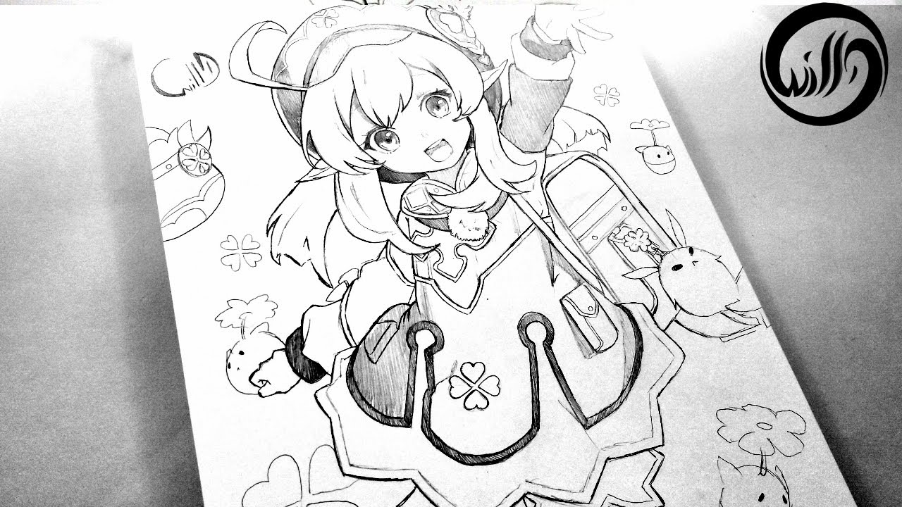 Картинки саю геншин для срисовки