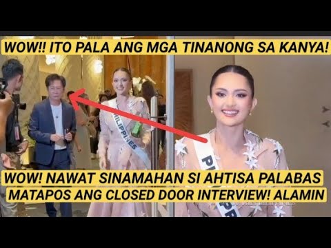 WOW NAWAT SINABAYAN SI AHTISA I ITO DAW ANG MGA ITINANONG KAY AHTISA MANALO Ahtisamanalo
