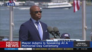 Memorial Day ceremony held at Intrepid Sea, Air and Space Museum