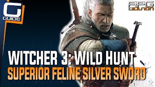 Witcher 3: The Wild Hunt - Superior Feline Silver Sword Diagram Location (Cat School Gear)
