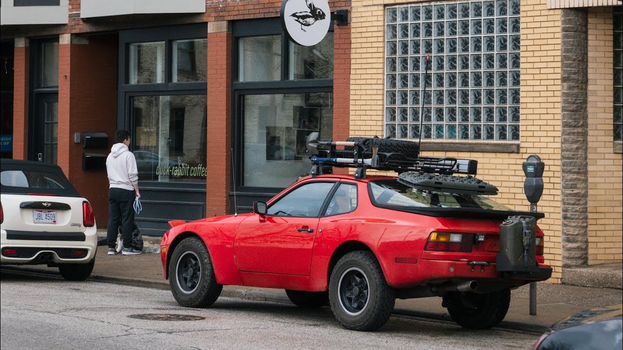 Getting Coffee in my Safari Porsche 944 - YouTube