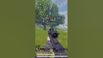 ODEN with sniper scope in COD mobile 🔥#shorts
