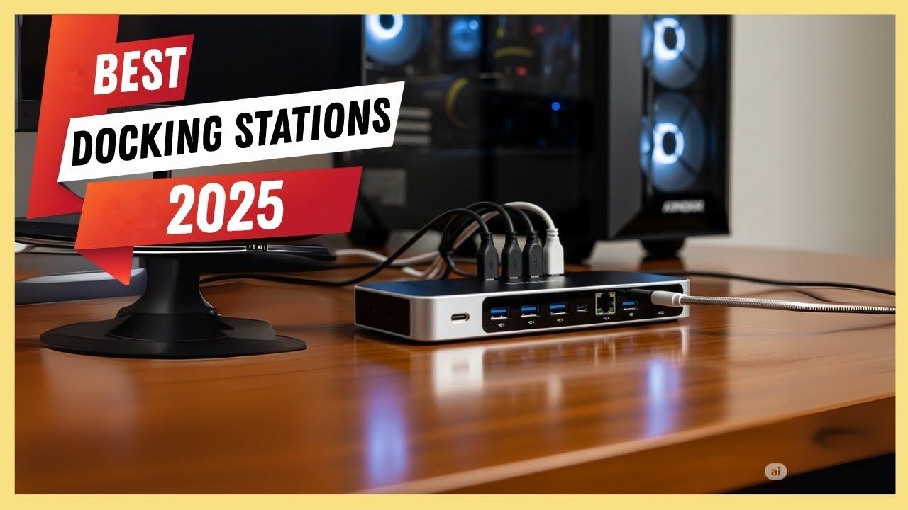 Top 5 Best Laptop Docking Stations of 2025🔥(MAC/PC/Laptop) - YouTube