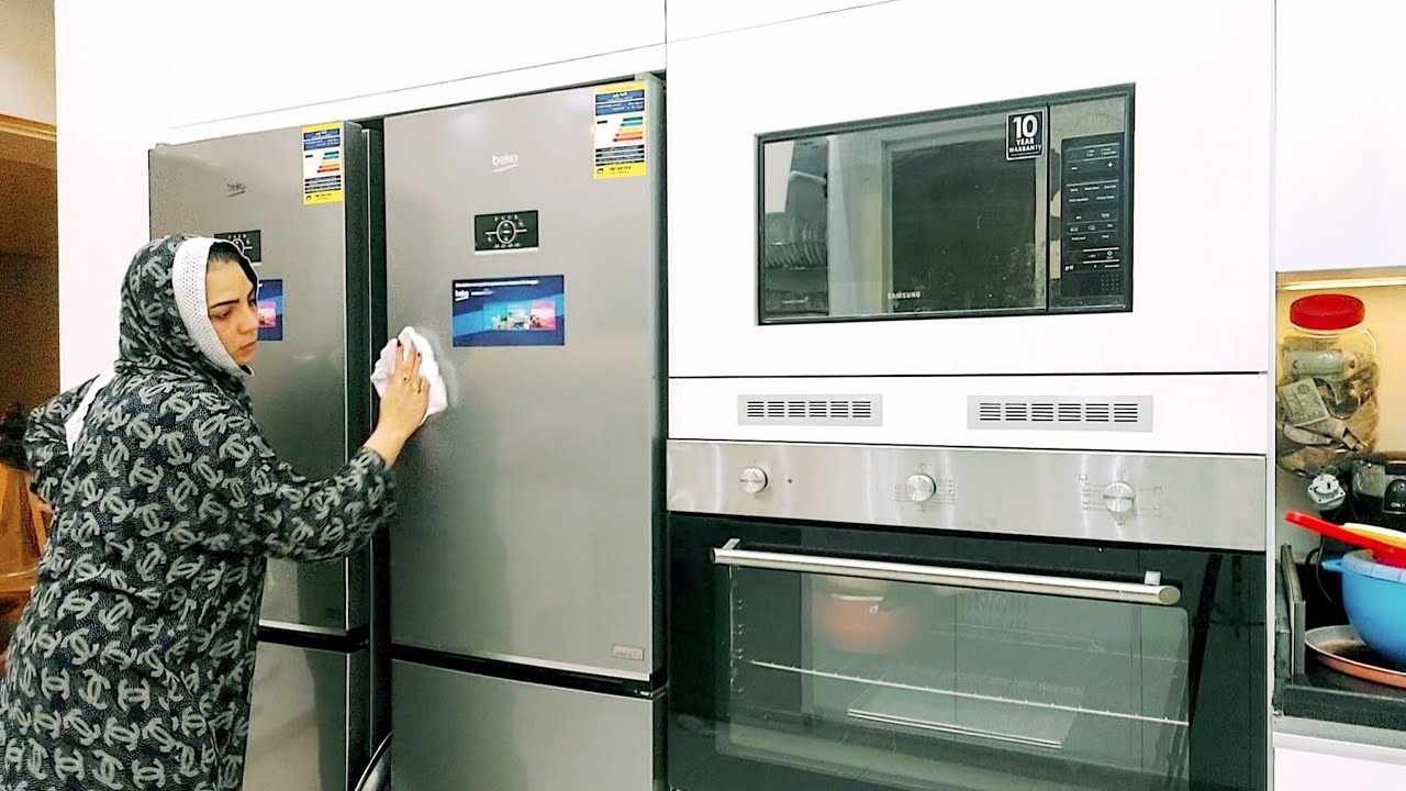 اول روتين فى مطبخى الجديد مقدرتش اسكت اكتر من كده خليته شمعه منوره 👌