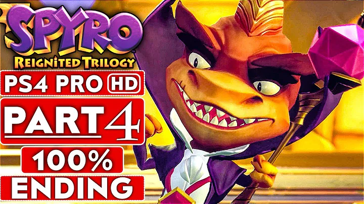 SPYRO 2 RIPTO'S RAGE ENDING Gameplay Walkthrough Part 4 - SPYRO REIGNITED TRILOGY 100%