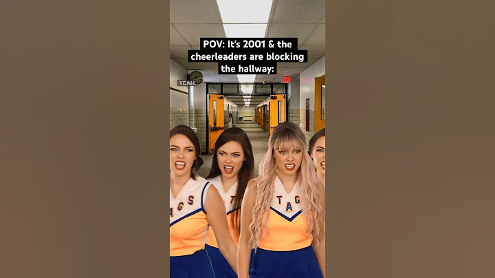 POV: It’s 2001 & the cheerleaders are demanding you “step up” & “introduce yourself.” #early2000s