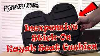 $7.00 Stick-On Sit-On-Top Kayak Fishing Seat Cushion: Episode 614