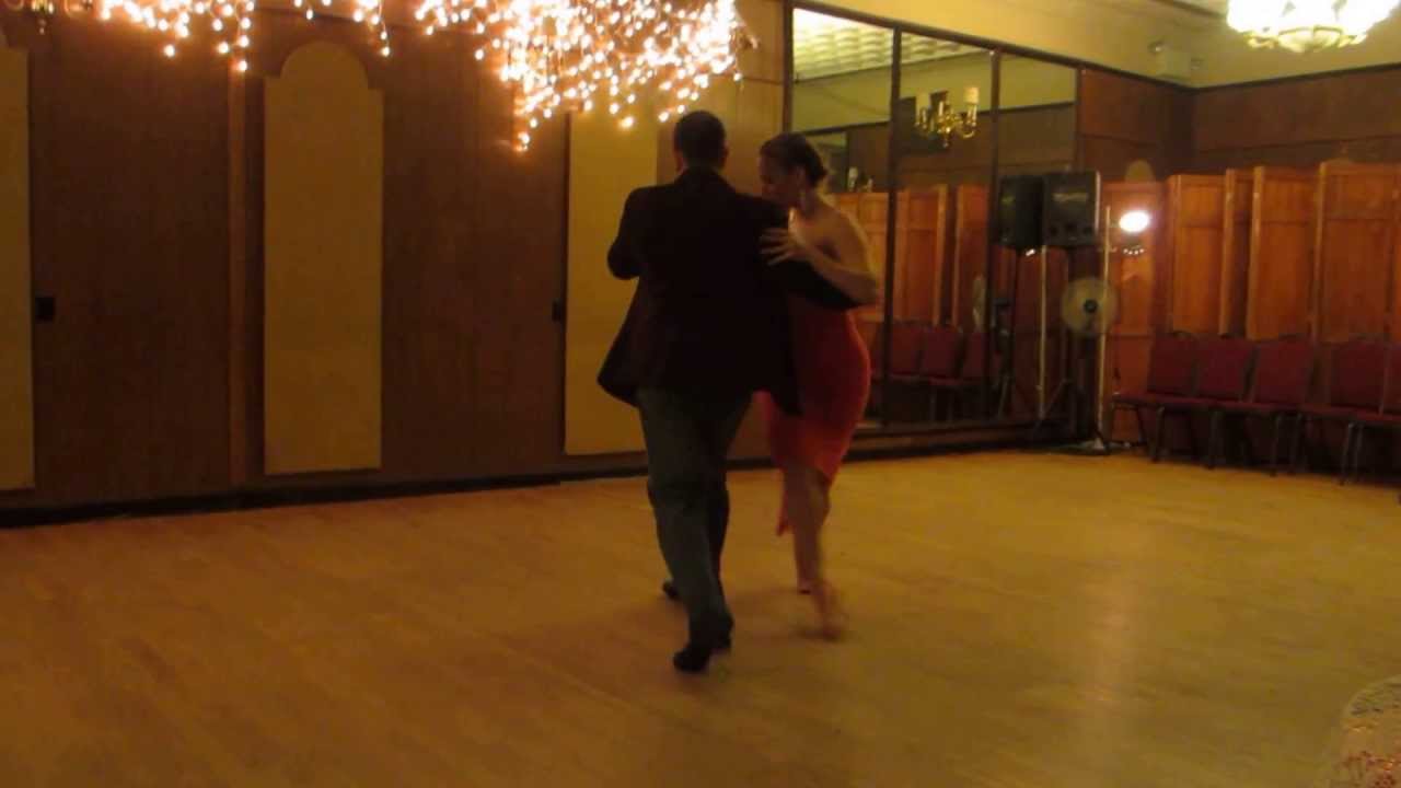 TATE DI CHIAZZA AND CELIA ARIAS AT LA MILONGA ROSA