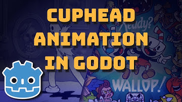 Cuphead Style Animation in Godot Engine - Rubber Hose with Path2D and Line2D
