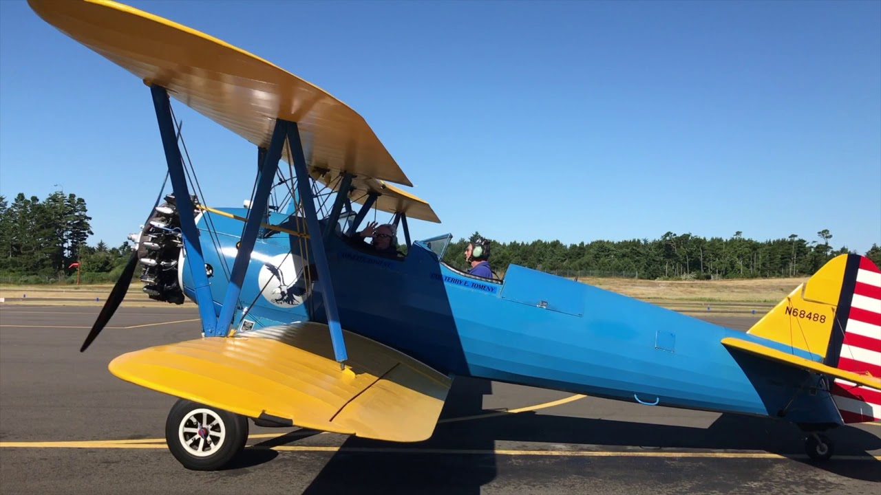 Biplane Ride - YouTube