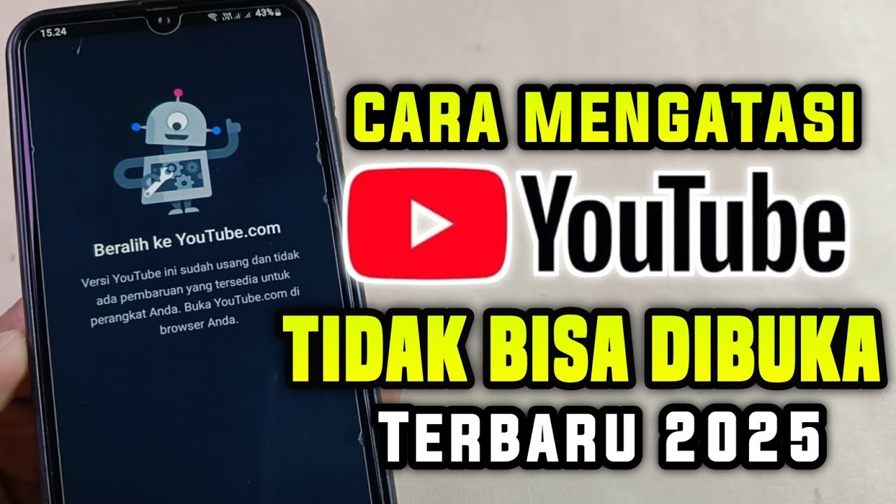Cara mengatasi YouTube tidak bisa dibuka di hp android - Terbaru 2025 ...