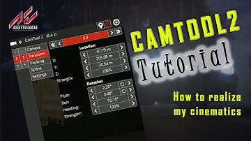 [HOW TO] CamTool 2 Basic Tutorial - Assetto Corsa