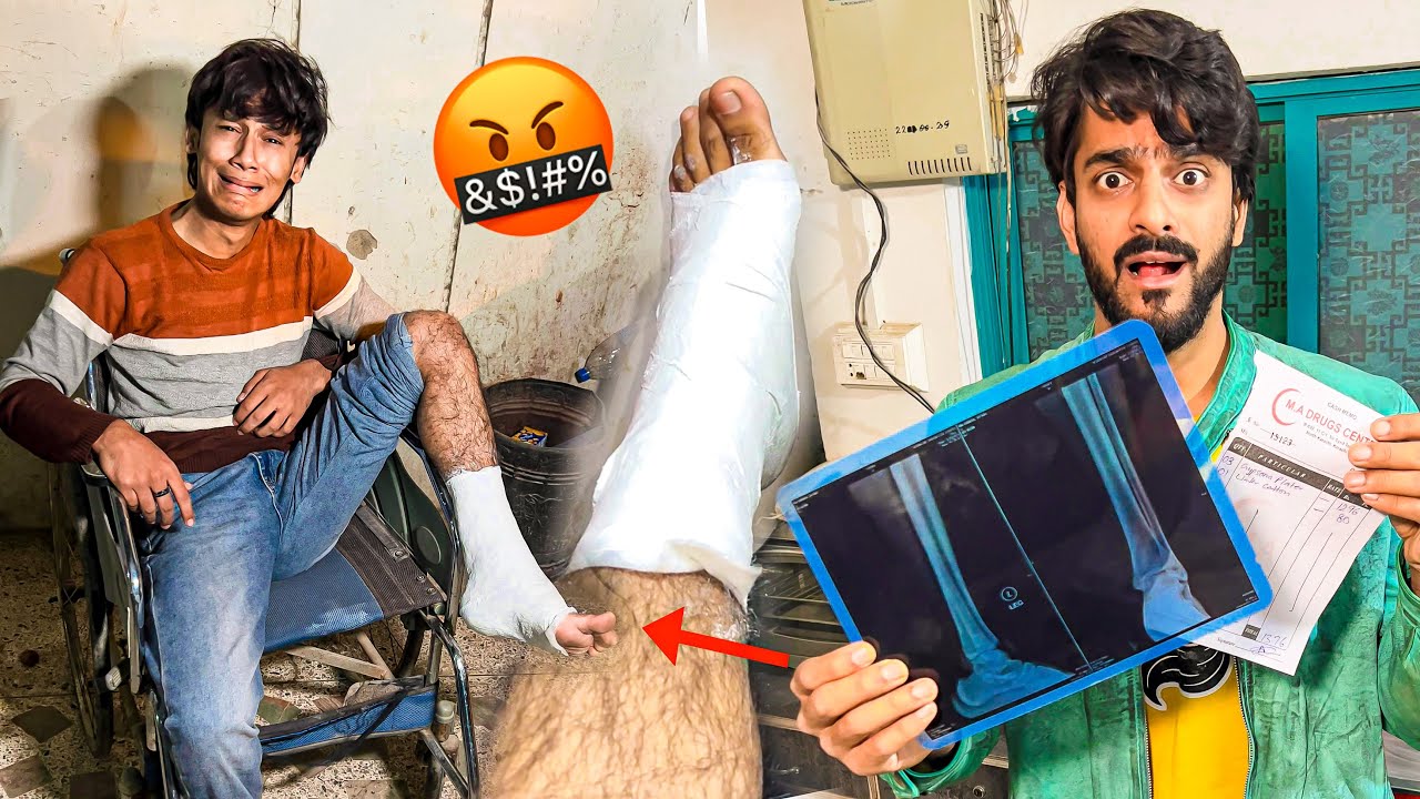 MUNNE KI BONES TOOT GAI 😭 | PLASTER KARANA PARA | MISHKAT KHAN VLOG 