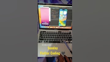 Flutter App Coding #shorts #short #flutter #reels #macbook #ui #ios