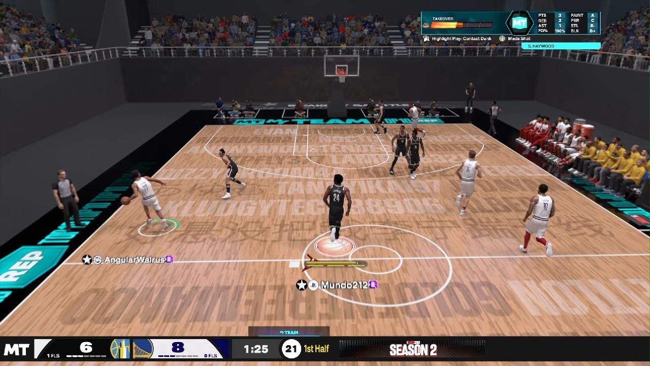 NBA 2K26 Salary Cap Myteam Gameplay