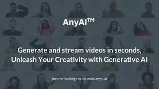 Anyai The Best Generative Ai Video Streaming Platform.