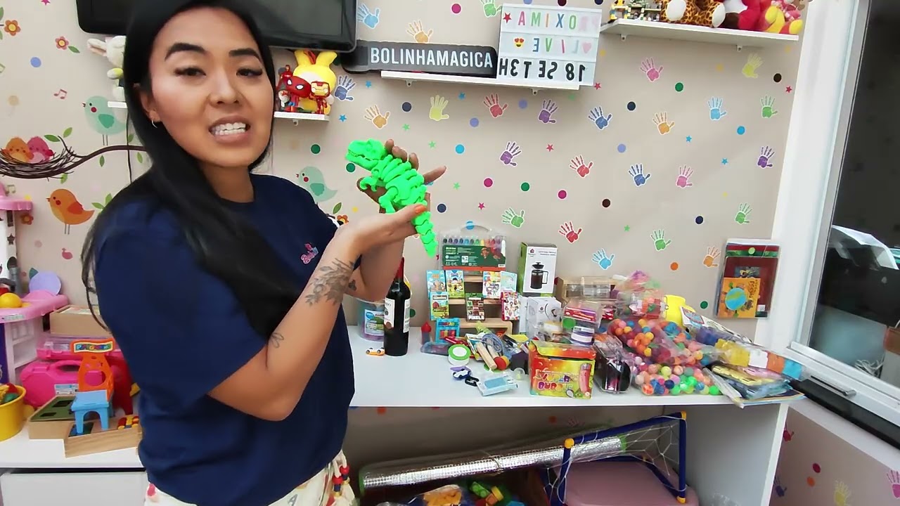 🧱✨ Blocos Slim e Tyrannosaurus Rex 3D Articulado! | Pct 500, 350, 96 e 176 Peças 🦖 | Live Shopee