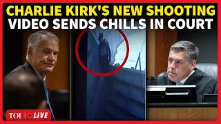 'UNSEEN' Charlie Kirk Video Played In Court; Trial Judge 'Disturbed' | Flinch Caught On Cam