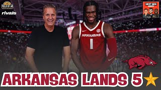 BREAKING: 5-Star Jordan Smith Jr. COMMITS To Arkansas | INSTANT REACTION | Next Gen Hoops