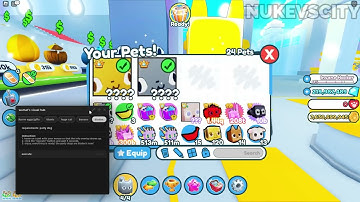 DUPE💖 Pet Simulator X Hack Script VISUAL TITANIC PET 💖 SPOOFER SCRIPT OP VISUAL PET 🔥 Roblox PS