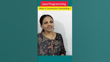 What is Constructor Overloading? #shorts