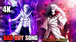 Bad Boy Song Tamil Madara Uchiha Edit 4K