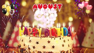 AUGUST Happy Birthday Song – Happy Birthday to You