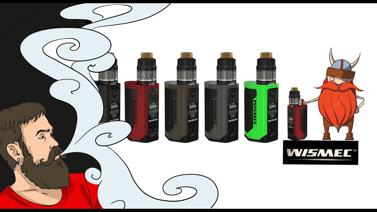 Vape обзор №184. Wismec Reuleaux RX GEN3 \ GNOME Clearomizer Kit Самый маленький RX