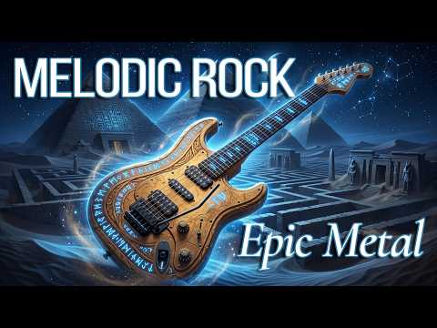 Epic Instrumental Melodic Metal 🎸 Iron Maiden Vibe (Cinematic Guitar Solos)