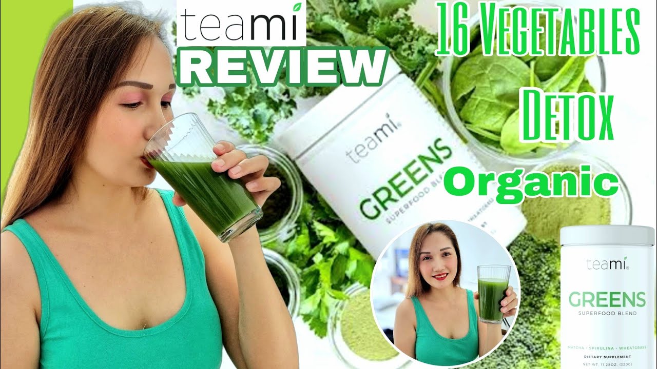 TEAMI GREENS SUPERFOOD REVIEW BEST POWDER DRINK TO BOOST IMMUNE SYSTEM