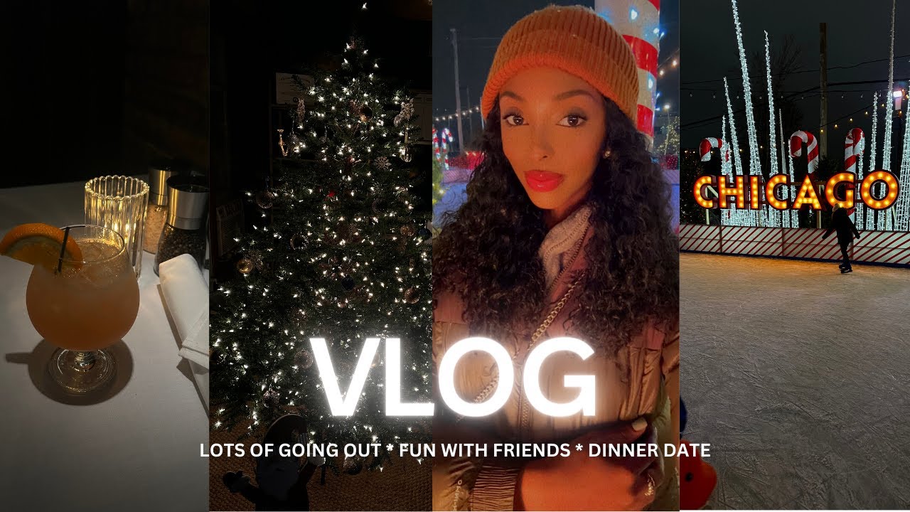 CHICAGO VLOG LOTS OF GOING OUT IN CHICAGO JACK FROST POP UP