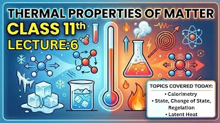 Class 11 Physics|Lecture:6| Thermal Properties of Matter |IIT JEE, NEET, BOARD|By:ABHISHEK JHA SIR|