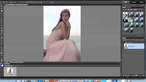 Part 1 of converting images to black and white using photoshop elements 10